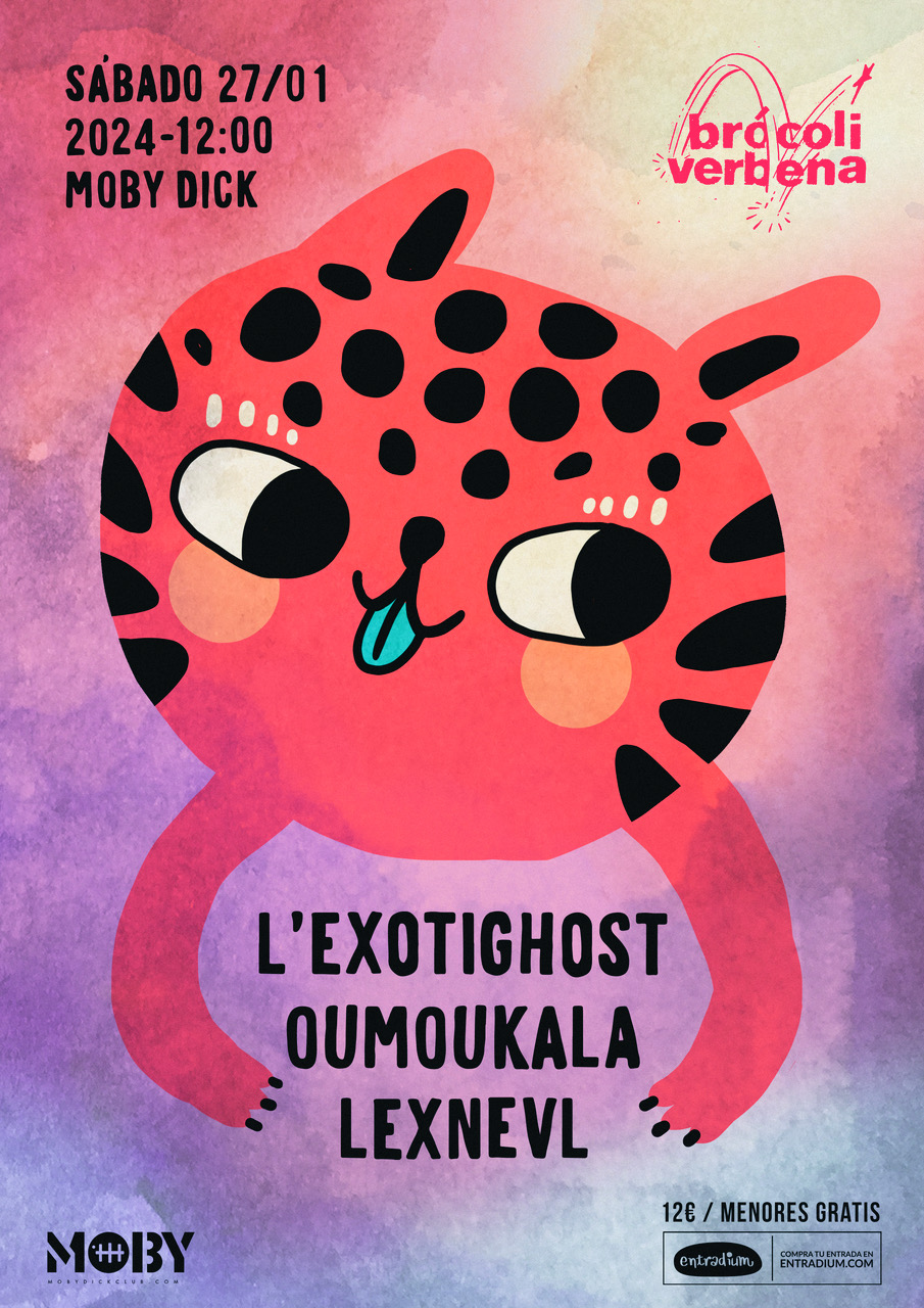 Brócoli Verbena Fest II: L’Exotighost, LexNvl y Oumoukala